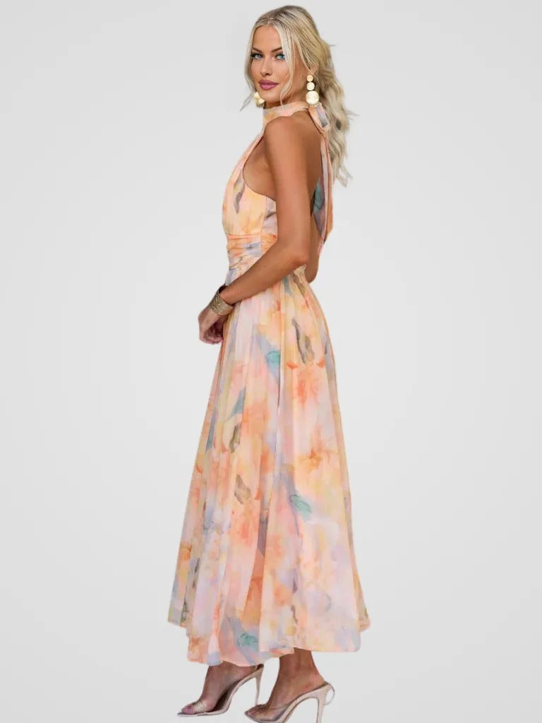 Pippa | Sukienka midi w kwiaty